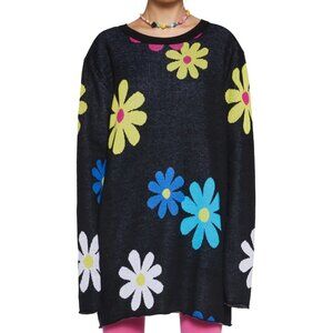 Flower Power Intarsia Sweater